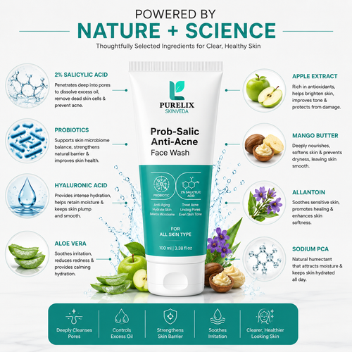 Prob-Salic Anti-Acne Face Wash 100 ml